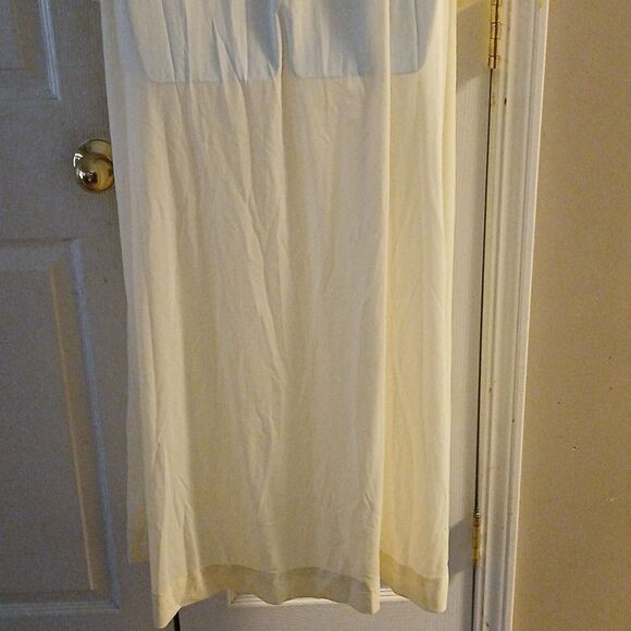 Vintage ivory long  nightgown  Sz L - Picture 6 of 8
